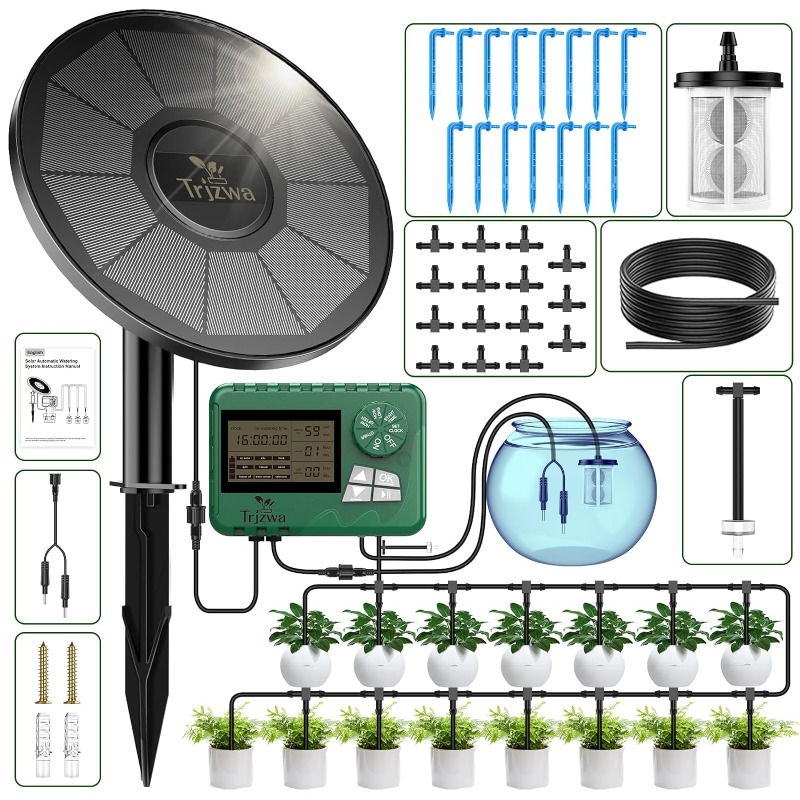 Plant Sensor - Солнечное ирригационное оборудование, комплект капельного орошения