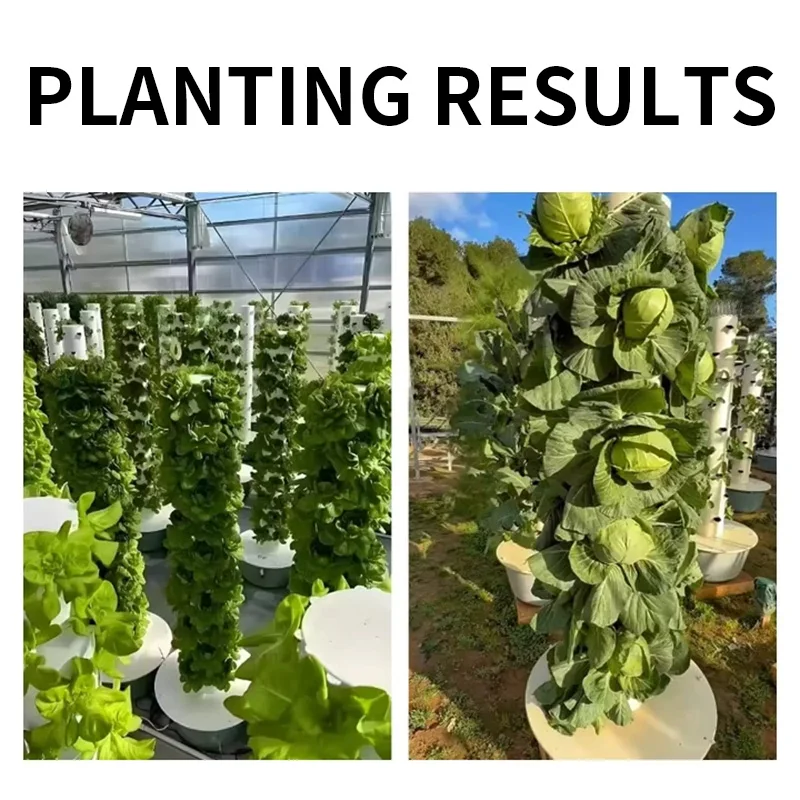 Hydroponic Tower - 9-уровневая гидропонная система для выращивания растений,
