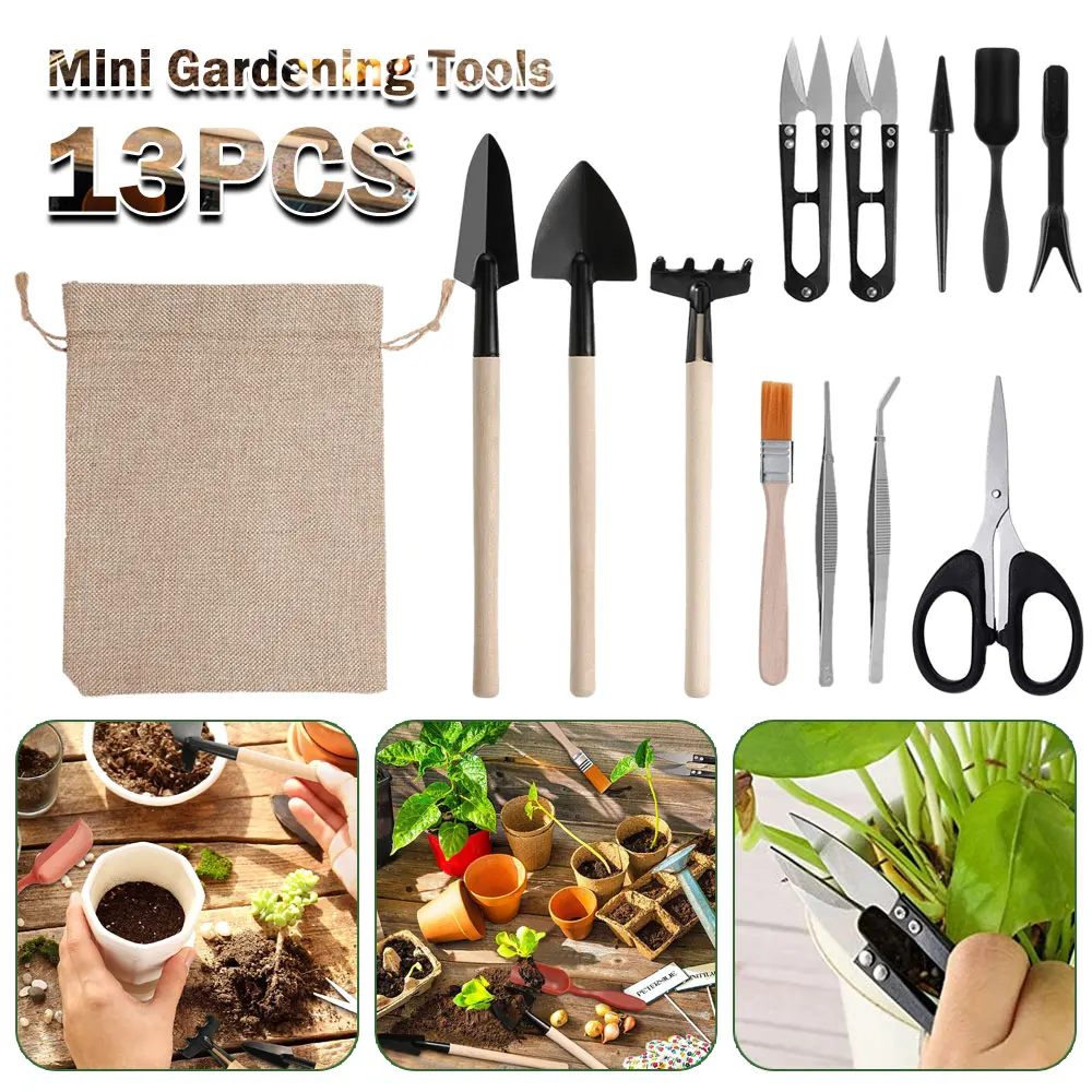 Indoor Garden Kit - 13 шт., набор инструментов для выращивания