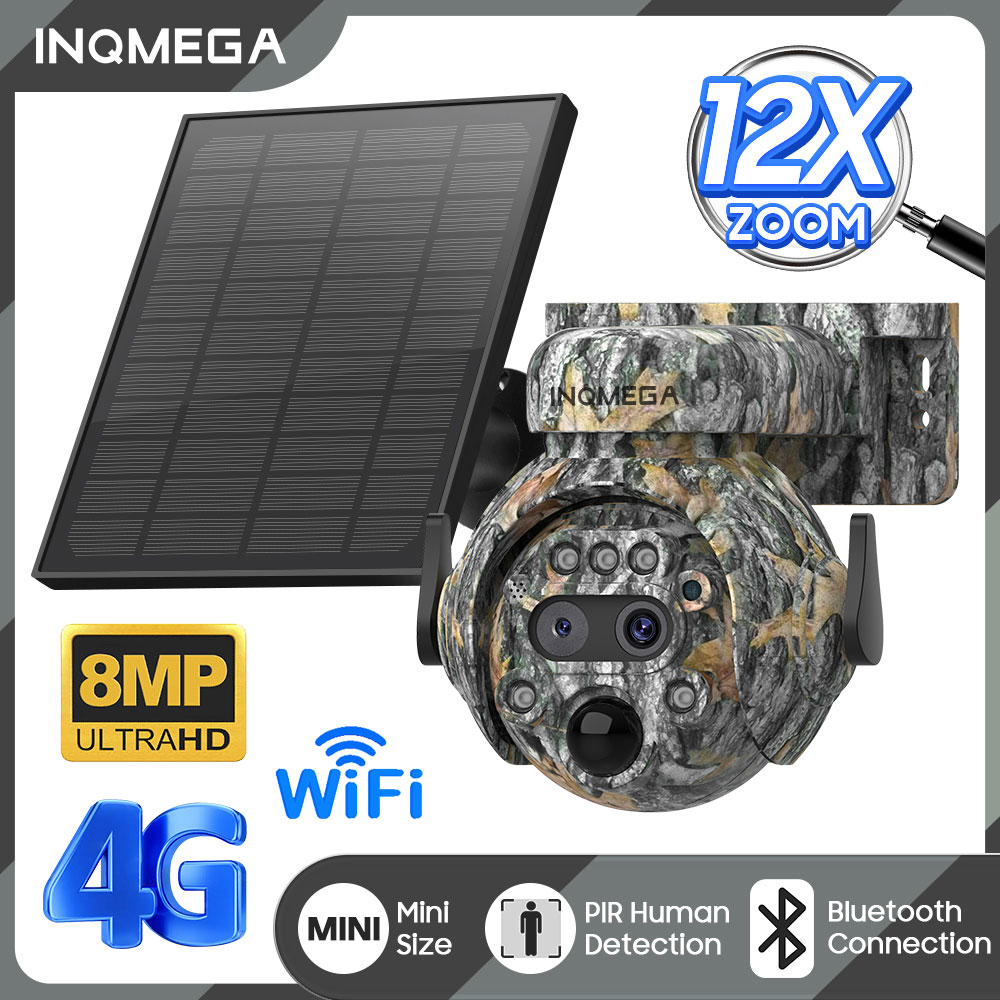 Garden Camera - INQMEGA 8-мегапиксельная камера на солнечной энергии