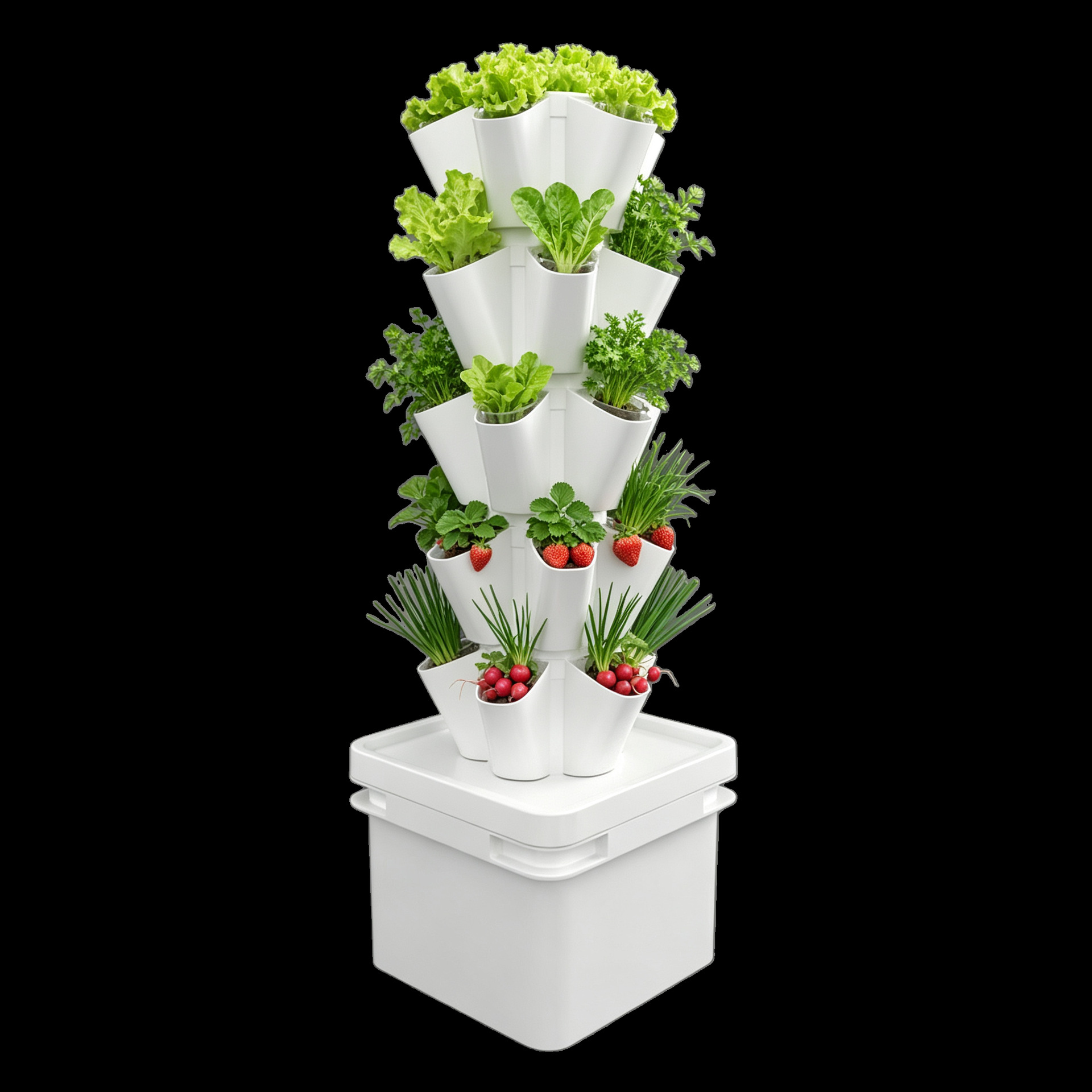 Hydroponic Tower - Настольная гидропонная башня 8 л для