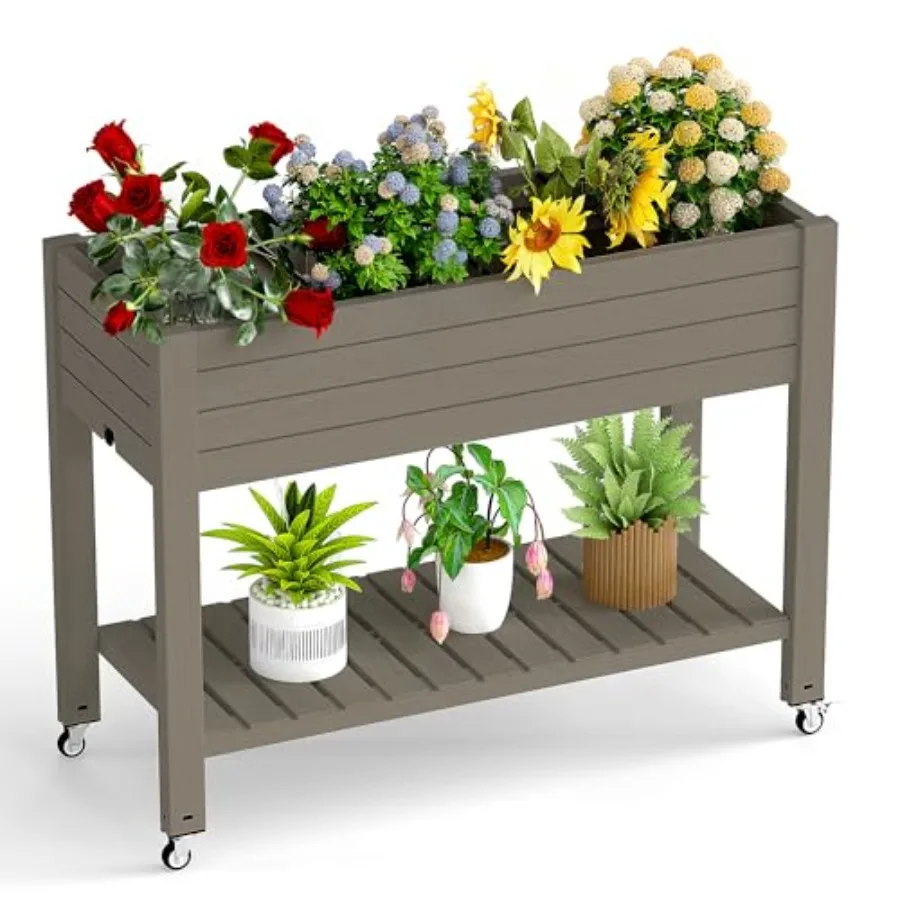 Приподнятая грядка на ножках,  – обзор и цена Self Watering Planter