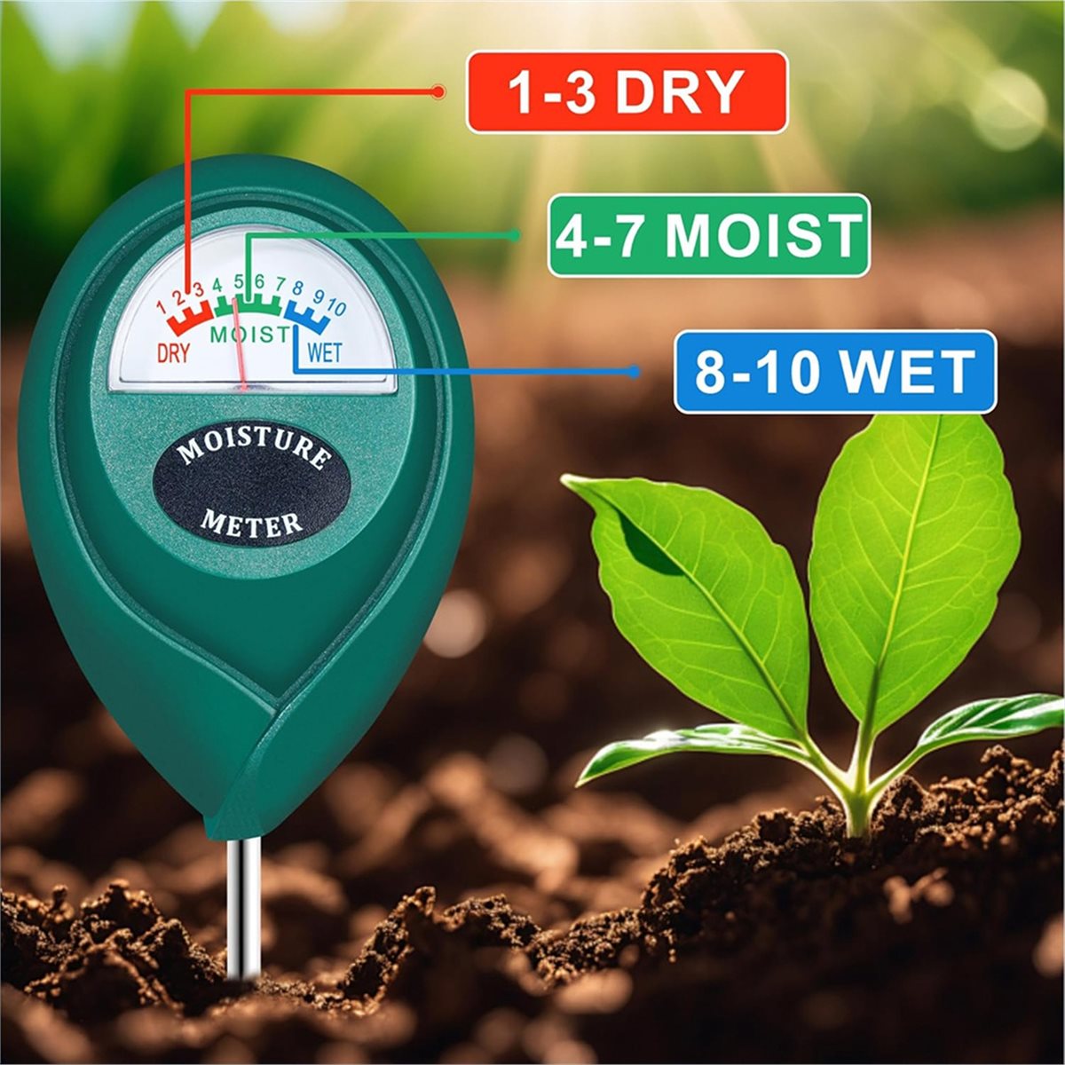 Измеритель влажности почвы LNH – обзор и цена Plant Monitor