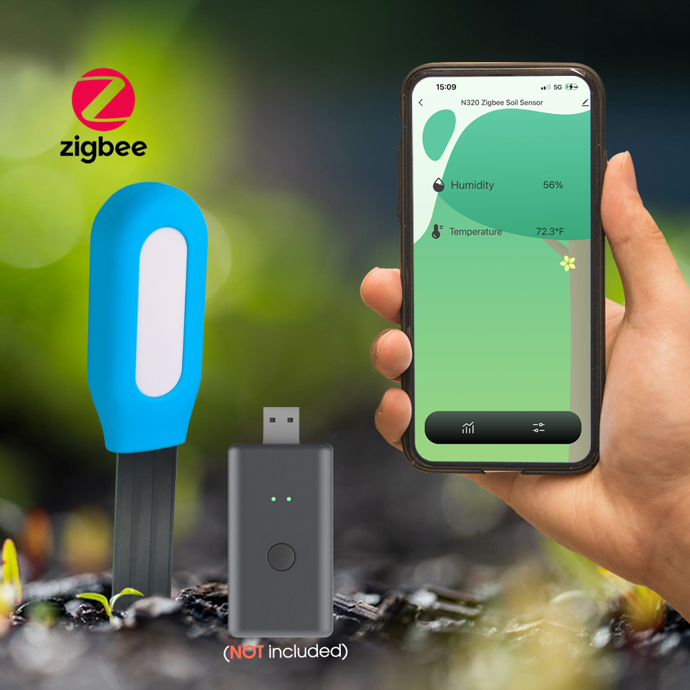 1 шт. Tuya Zigbee датчик почвы – обзор и цена Plant Monitor