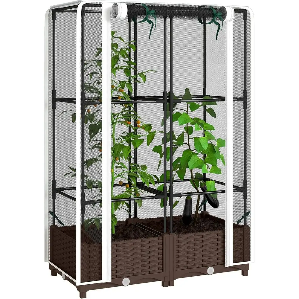 Высокая грядка для сада с реше – обзор и цена Self Watering Planter