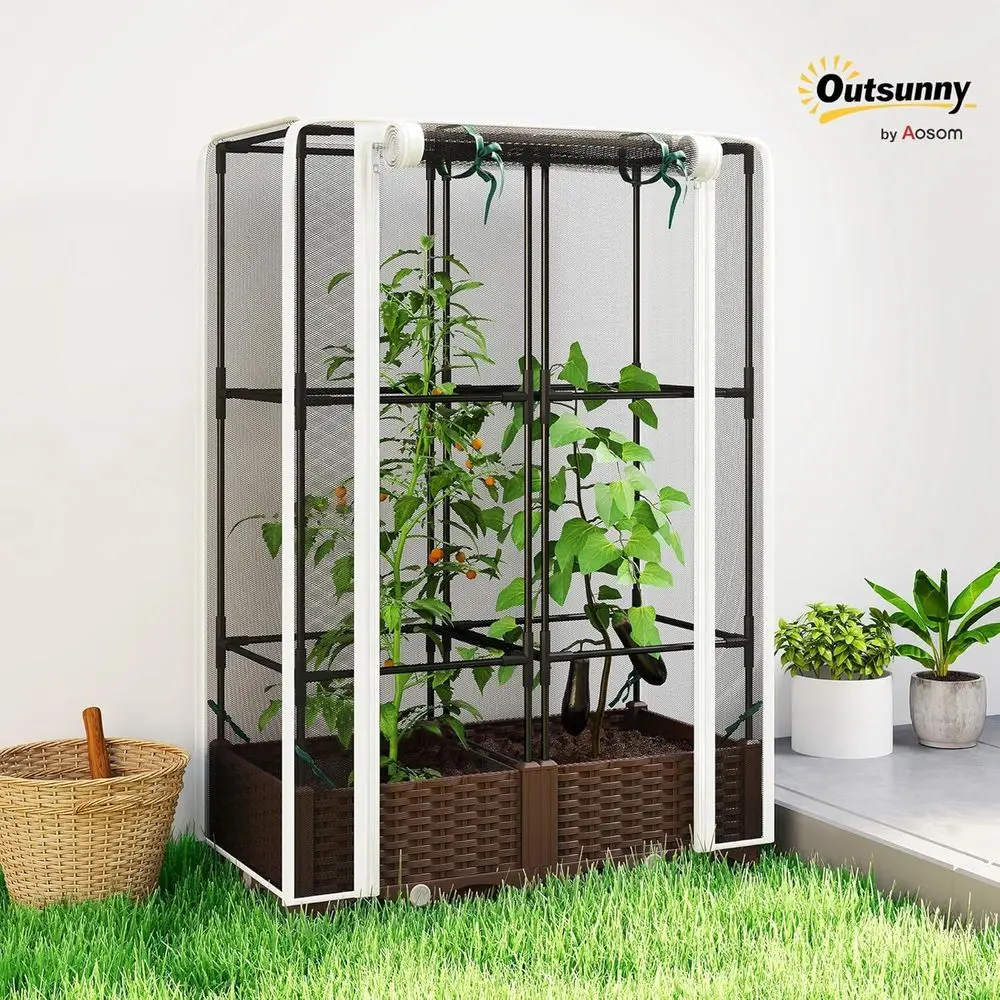Высокая грядка для сада с реше – обзор и цена Self Watering Planter