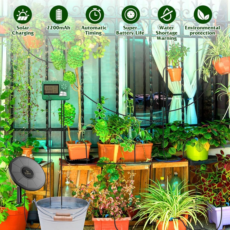 Солнечное ирригационное оборуд – обзор и цена Plant Sensor