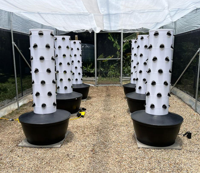 Высококачественная, простая в  – обзор и цена Hydroponic Tower