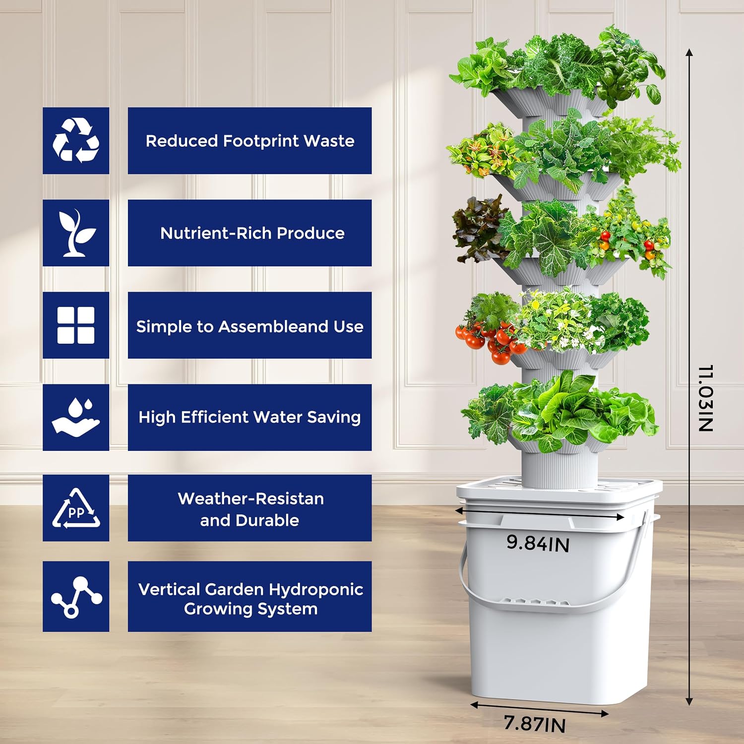 Набор для гидропонного выращив – обзор и цена Hydroponic Tower