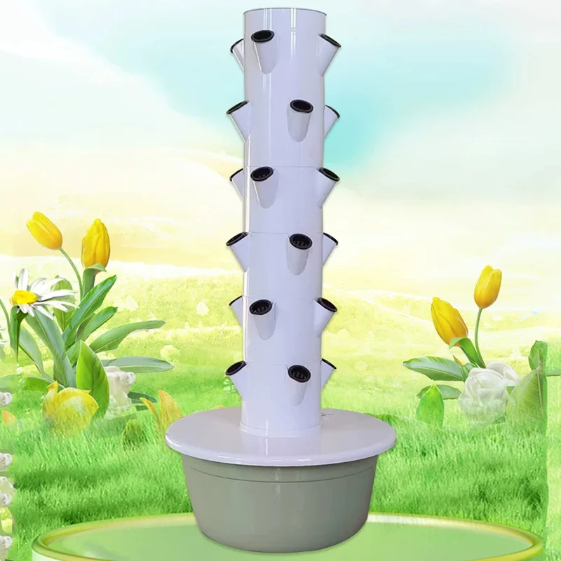 9-уровневая гидропонная систем – обзор и цена Hydroponic Tower