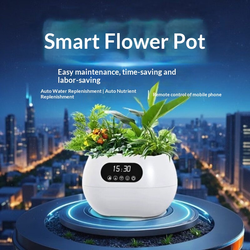 Умный цветочный горшок с автом – обзор и цена Automatic Watering