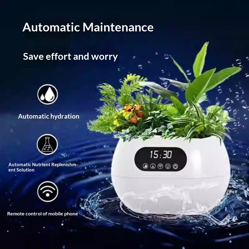 Умный цветочный горшок с автом – обзор и цена Automatic Watering