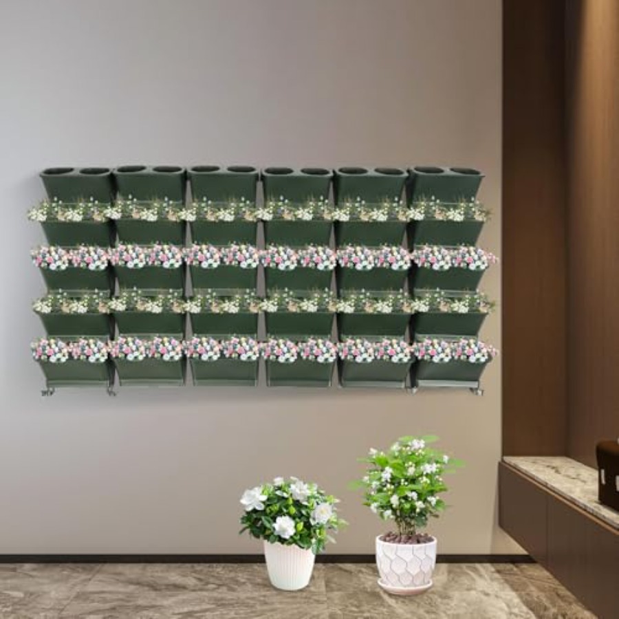 Вертикальный настенный цветочн – обзор и цена Self Watering Planter